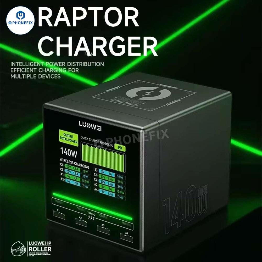 LUOWEI U1 MINI 140W Raptor Fast Charging Station Desktop Charger - Image 3