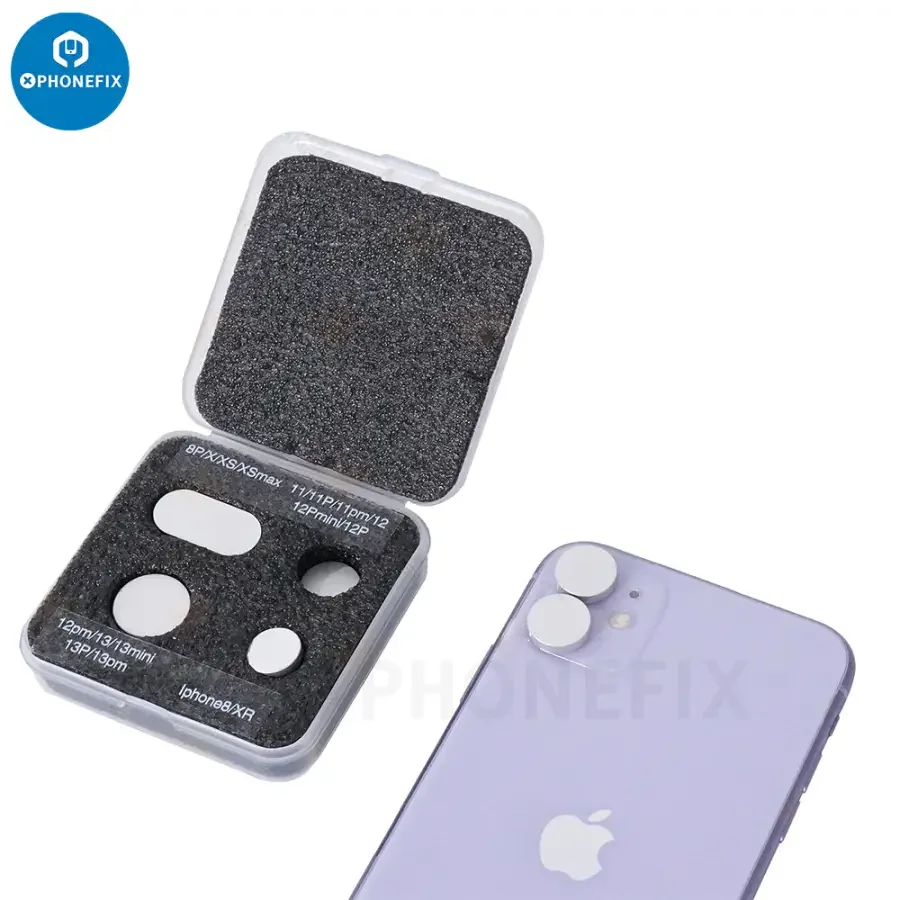 M-Triangel Back Camera Cover Protective Case For iPhone 8-14 Pro Max - Image 3