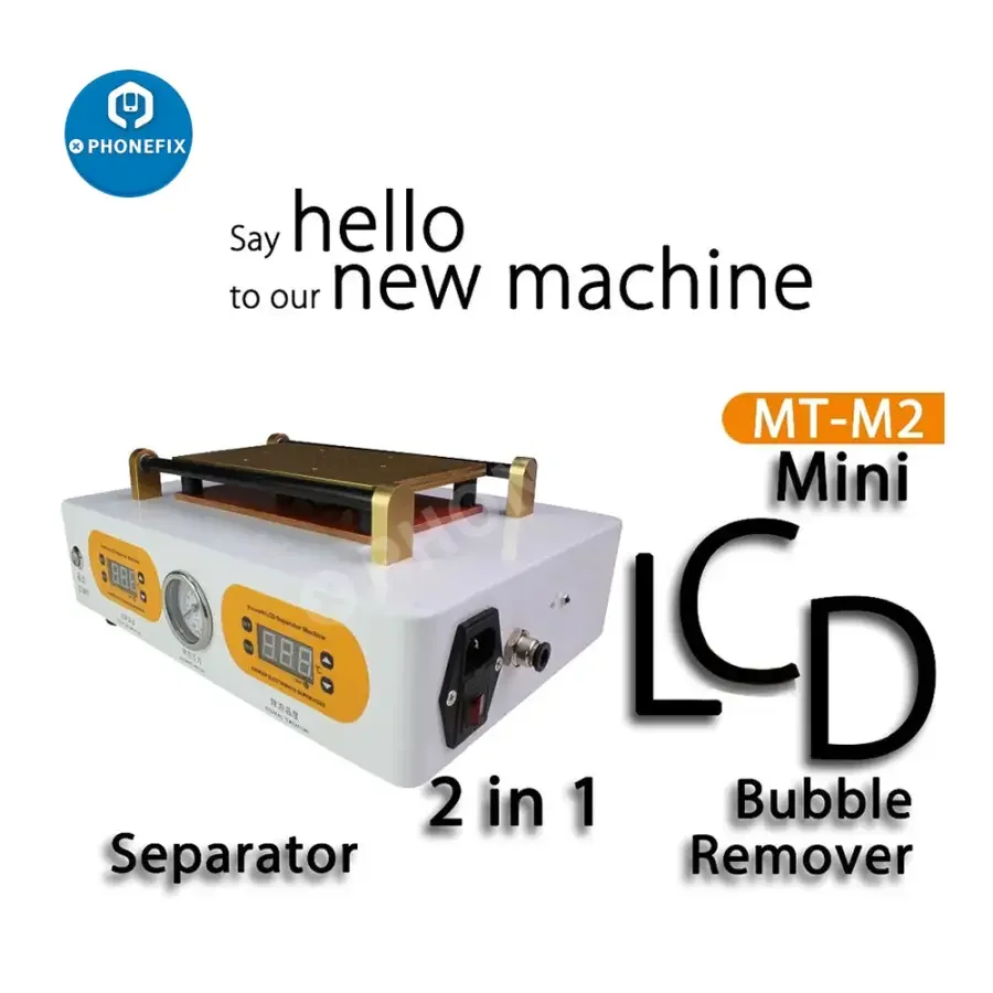 M1 M2 7inch LCD Bubble Remove Machine For Screen Refublish - Image 3