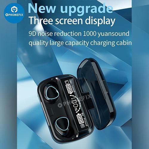 M10 TWS LED Bluetooth Waterproof Earphones 9D Wireless Earbuds - Image 11
