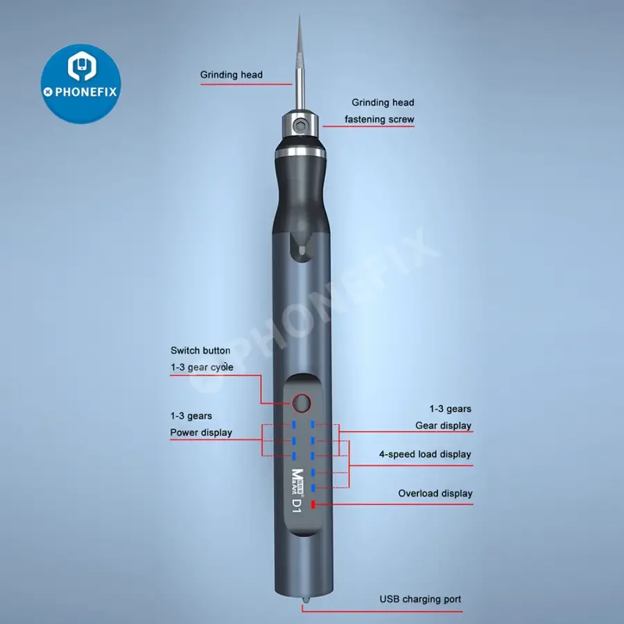 MA-Ant D1 Electric Polishing Pen Glue Remover Polishing Cutting - Image 5