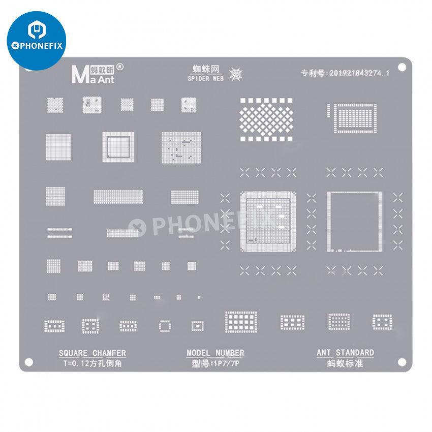 MaAnt 0.12mm Square Hole BGA Reballing Stencil For iPhone 6-16 Pro Max - Image 3