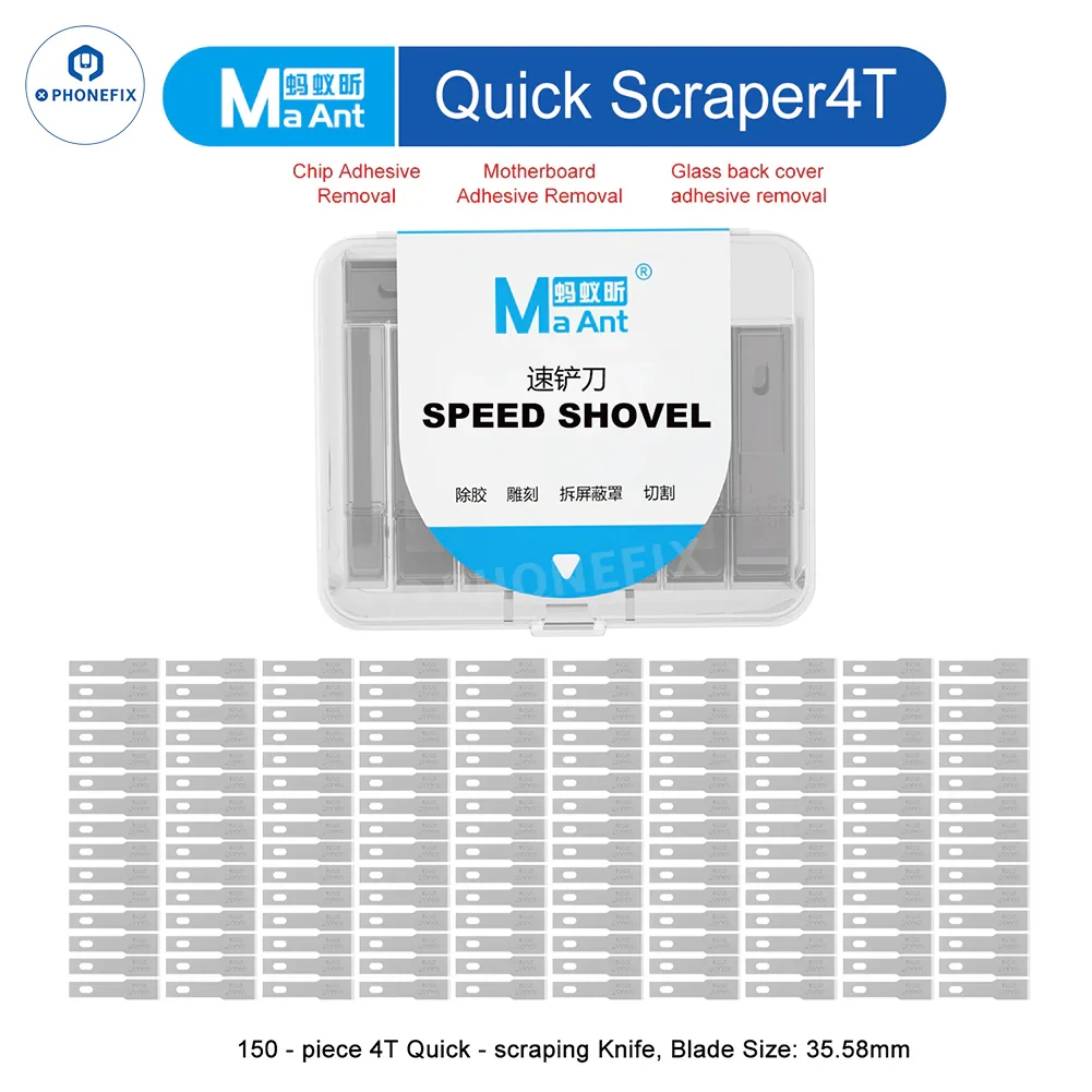 MaAnt 21T 4T Speed Shovel PCB Cutting Blade CPU Glue Remover - Image 10