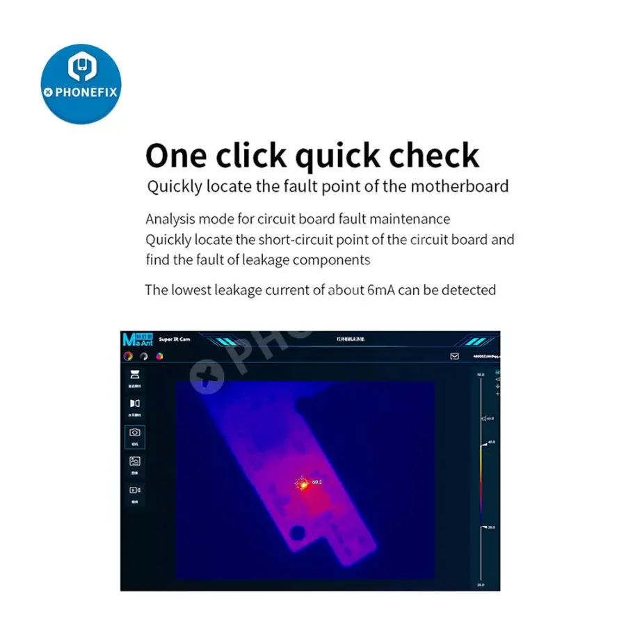 MaAnt 3D Super Thermal Imager Camera For Phone PCB Fault Testing - Image 6