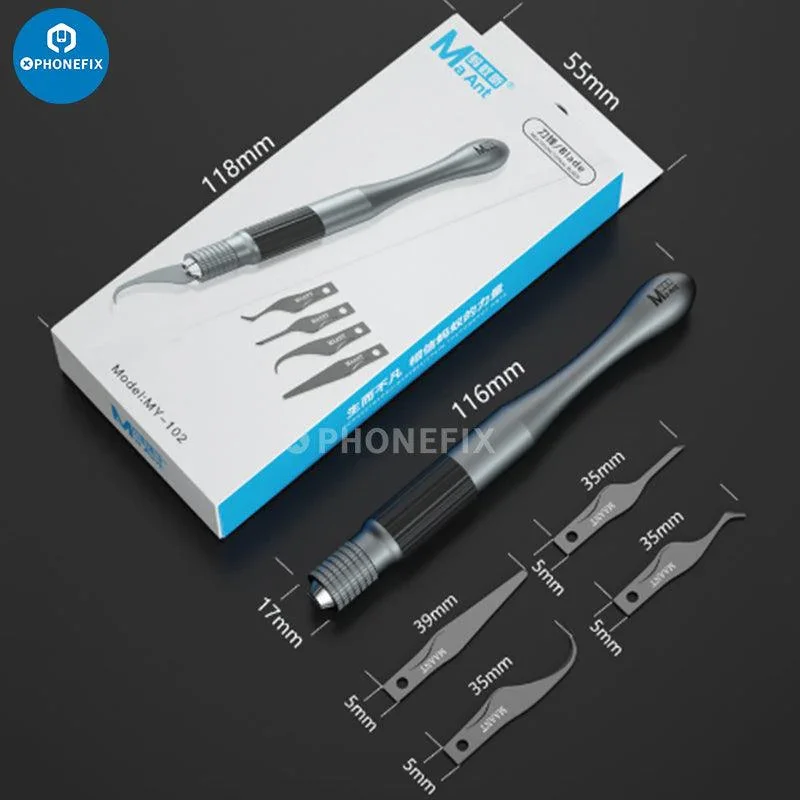 MaAnt 4 In 1 Multipurpose Motherboard CPU IC Glue Removal Knife Set - Image 8
