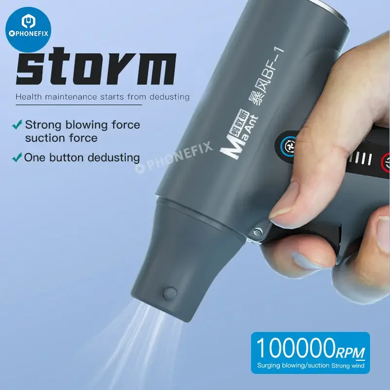 MaAnt BF-1 Blowing Suction Turbine Fan Dust Cleaner Gun - Image 2
