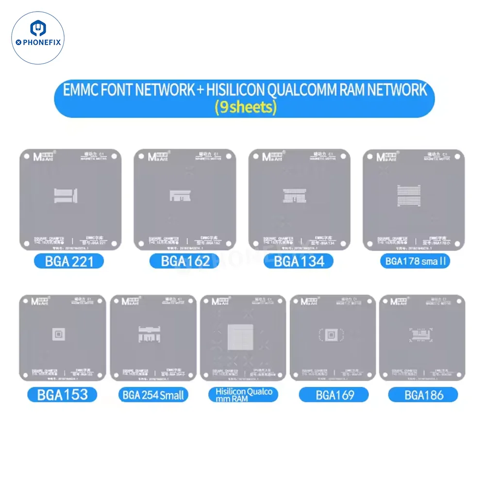 MaAnt C1 Tin Planting Platform For iPhone Qualcomm Hisilicon CPU - Image 11