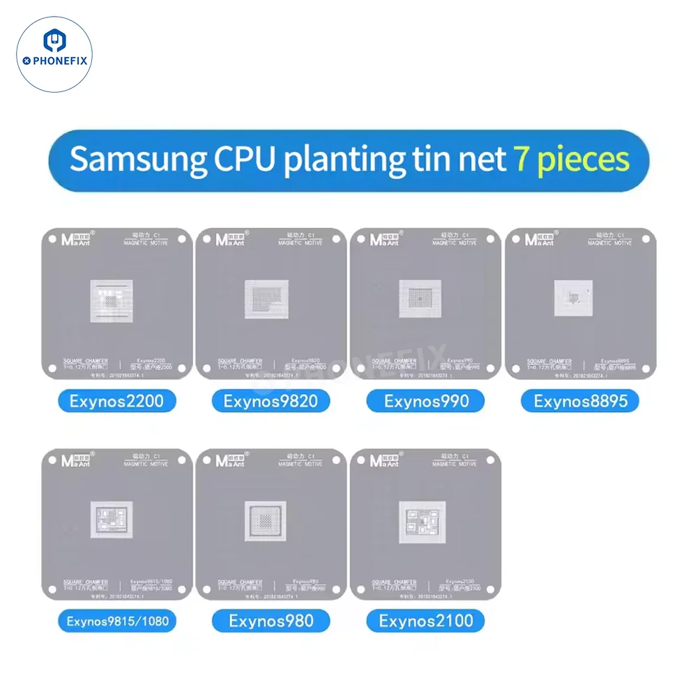 MaAnt C1 Tin Planting Platform For iPhone Qualcomm Hisilicon CPU - Image 14