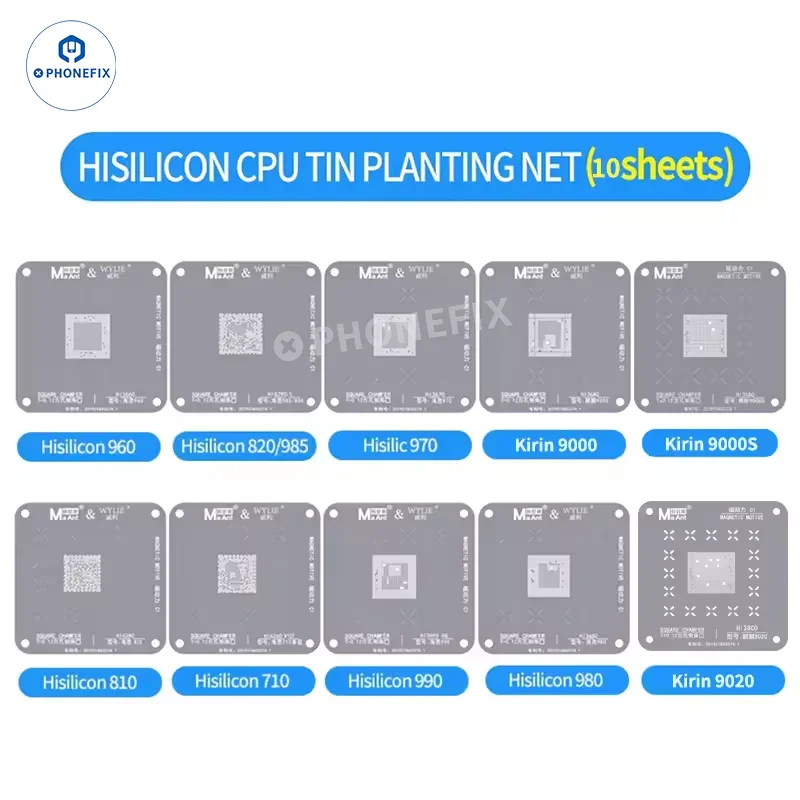 MaAnt C1 Tin Planting Platform For iPhone Qualcomm Hisilicon CPU - Image 15