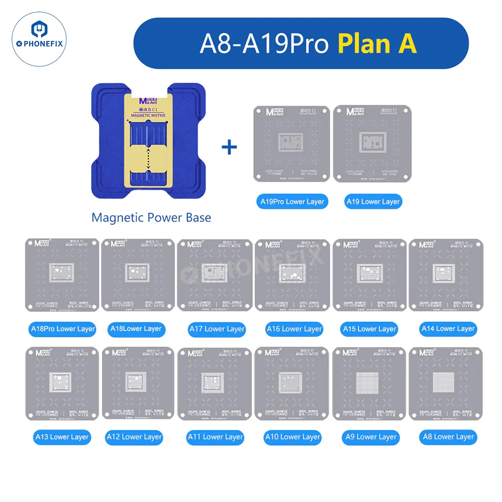 MaAnt C1 Tin Planting Platform For iPhone Qualcomm Hisilicon CPU - Image 2