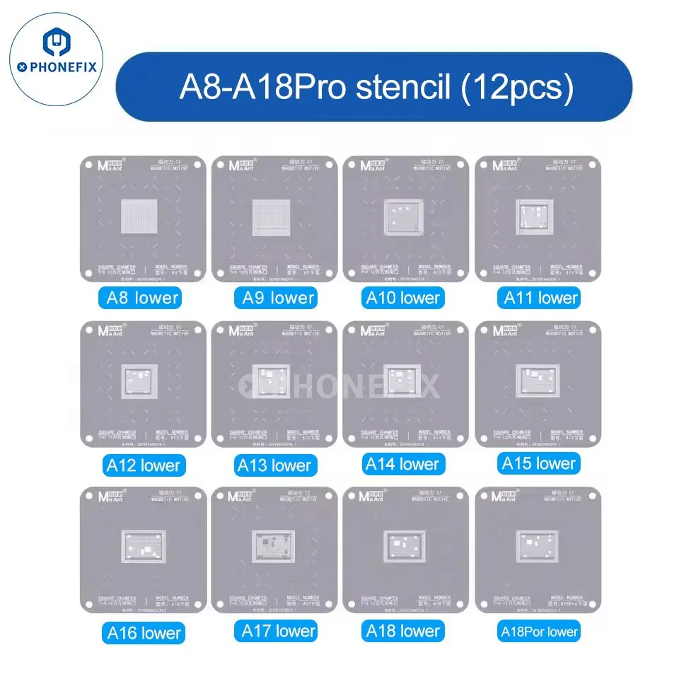 MaAnt C1 Tin Planting Platform For iPhone Qualcomm Hisilicon CPU - Image 6