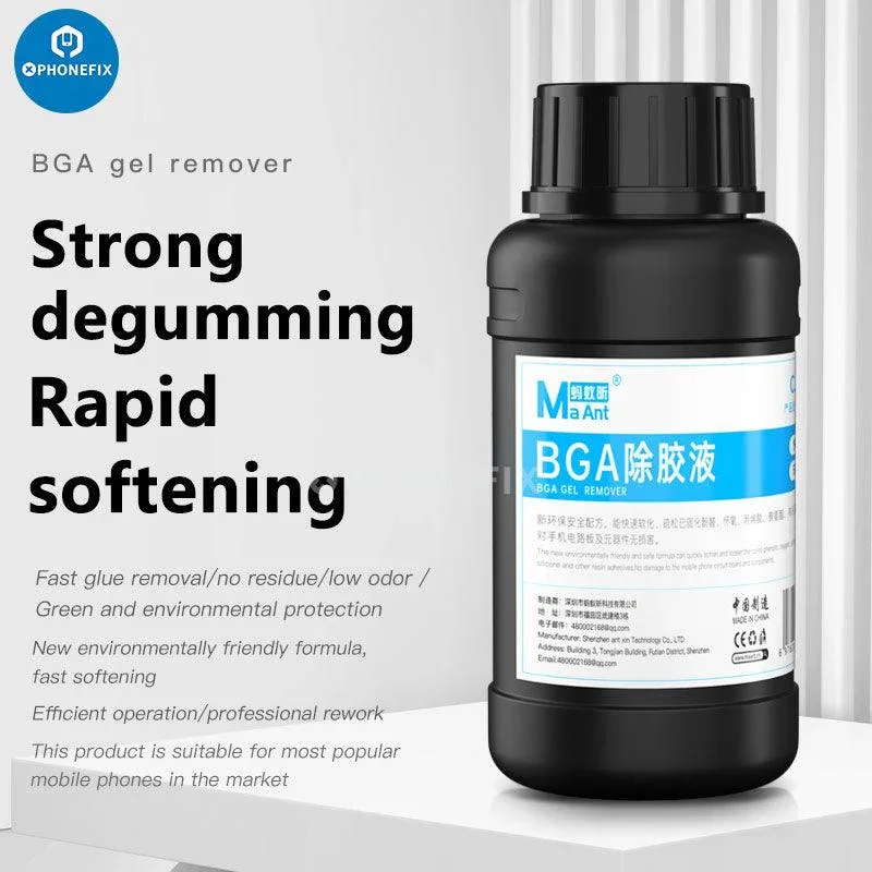 MaAnt CJY-01 500ml Gel/Glue Remover BGA IC Chip Adhesive Cleaner - Image 2