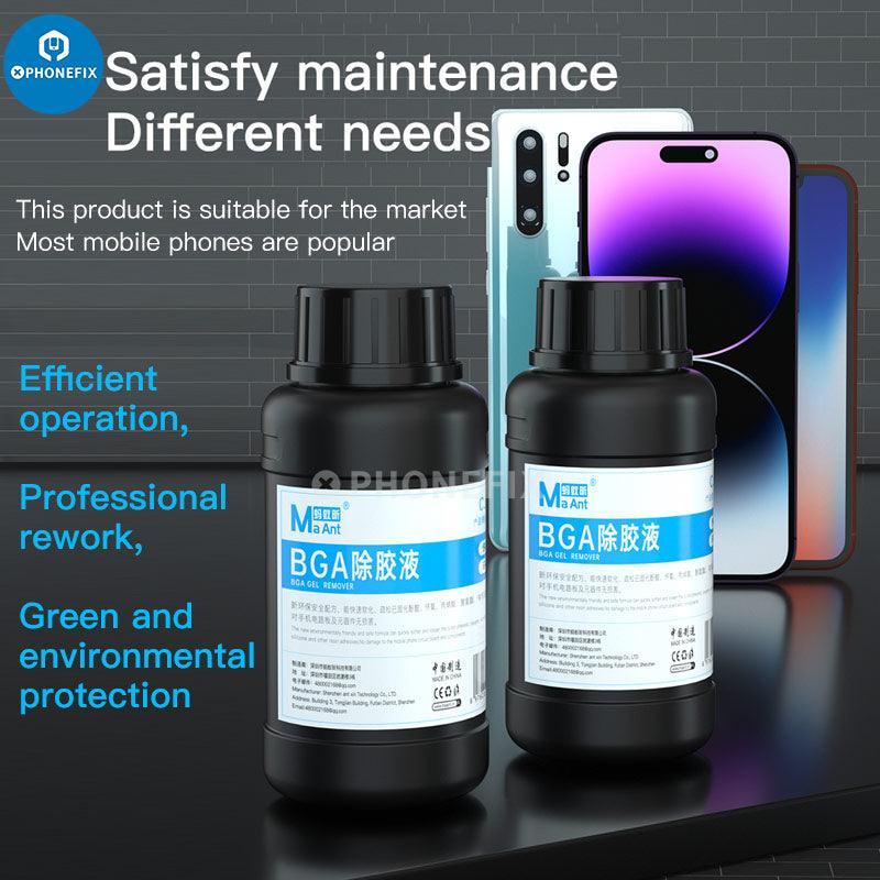 MaAnt CJY-01 500ml Gel/Glue Remover BGA IC Chip Adhesive Cleaner - Image 5