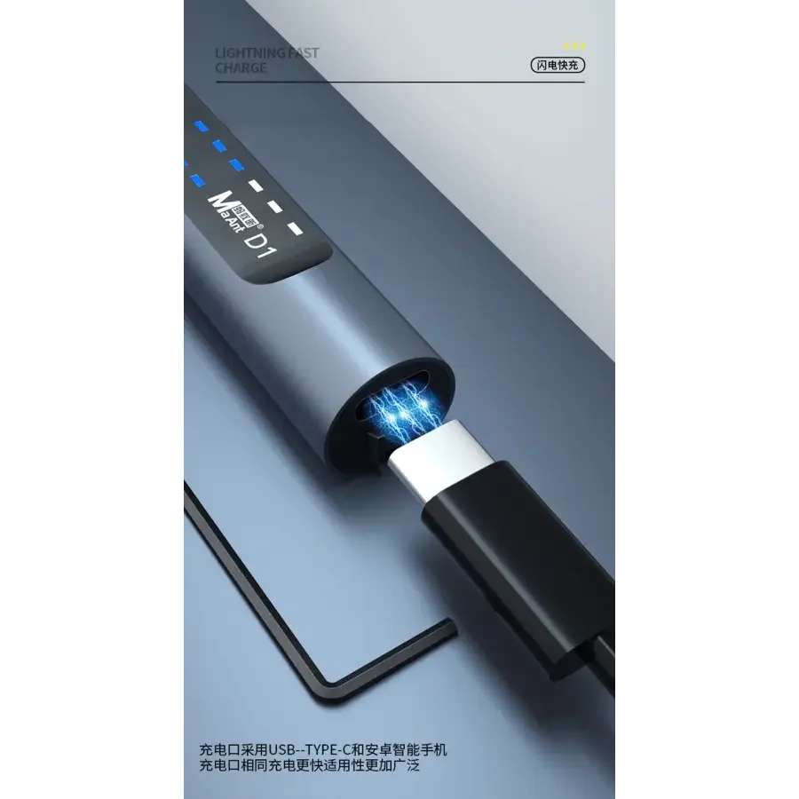 MaAnt D1 Intelligent USB Grinding Pen Charging Engraving Pen - Image 10
