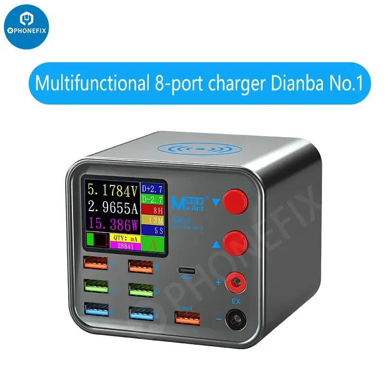 MaAnt DianBa TenSai PD 8-Port PD Charger Phone Current Detection - Image 9
