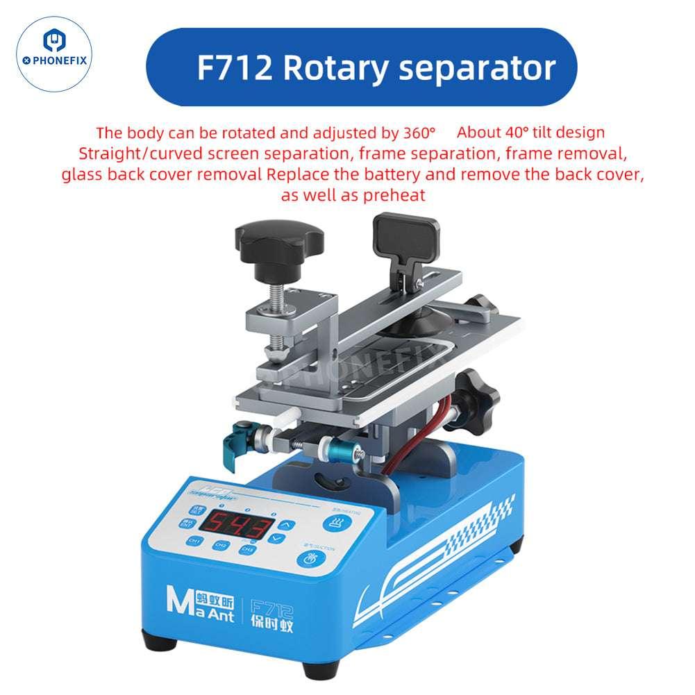 MaAnt F711 F712 Rotary Heating Separator Phone Screen Frame Remover - Image 3