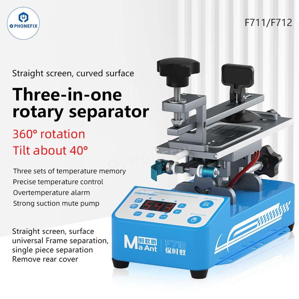 MaAnt F711 F712 Rotary Heating Separator Phone Screen Frame Remover - Image 4