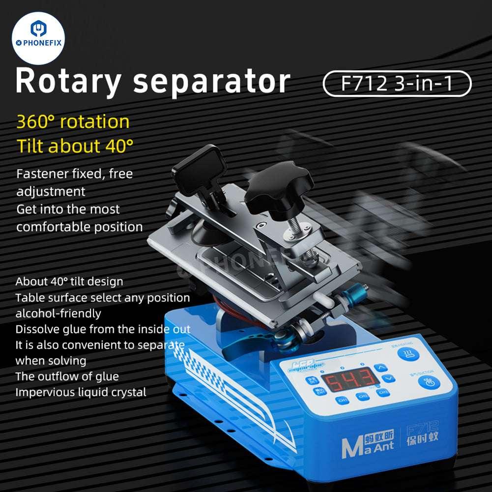MaAnt F711 F712 Rotary Heating Separator Phone Screen Frame Remover - Image 6