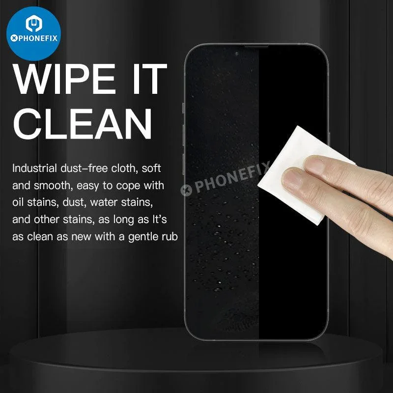 MaAnt Fiber Dust-free Cloth Screen Glass Cleaning Wiper - Image 2