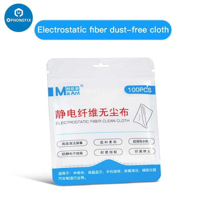 MaAnt Fiber Dust-free Cloth Screen Glass Cleaning Wiper - Image 5