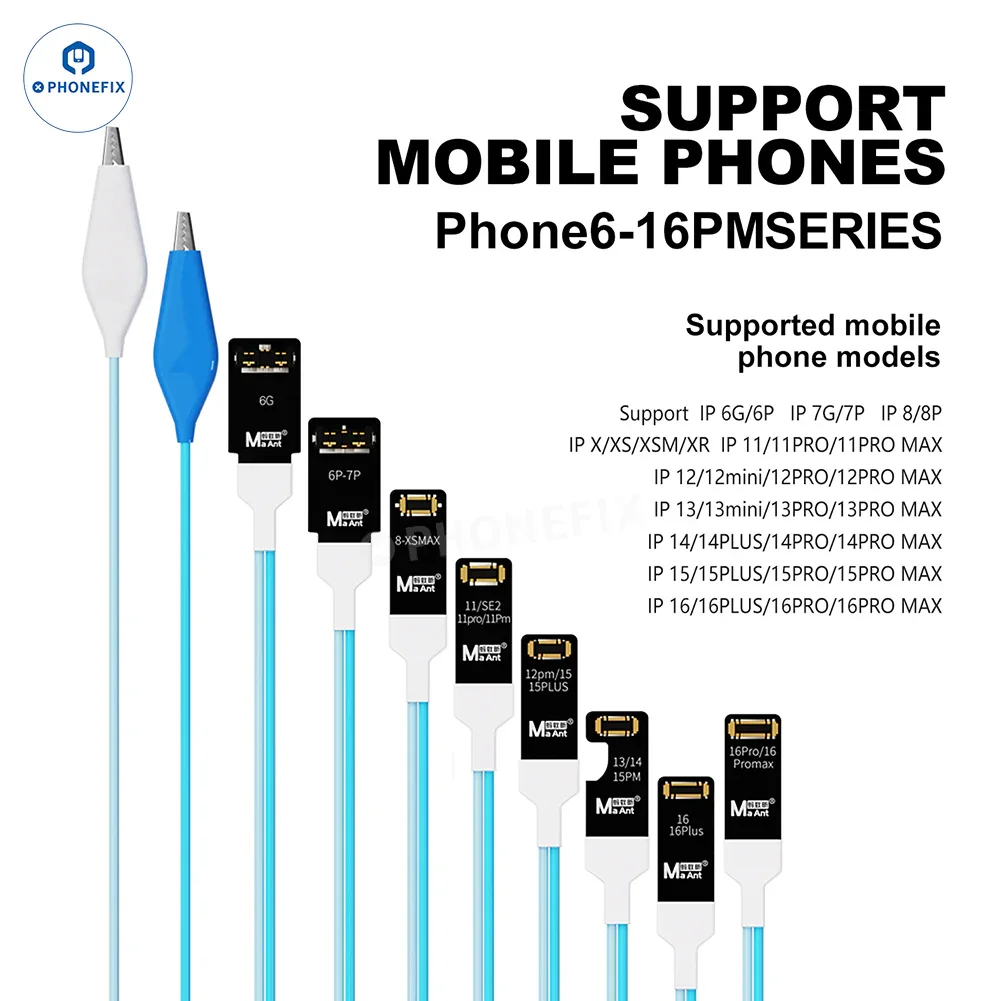 MaAnt FY-03 Power Cable for iPhone 6-16 Pro Max Startup Repairs - Image 3