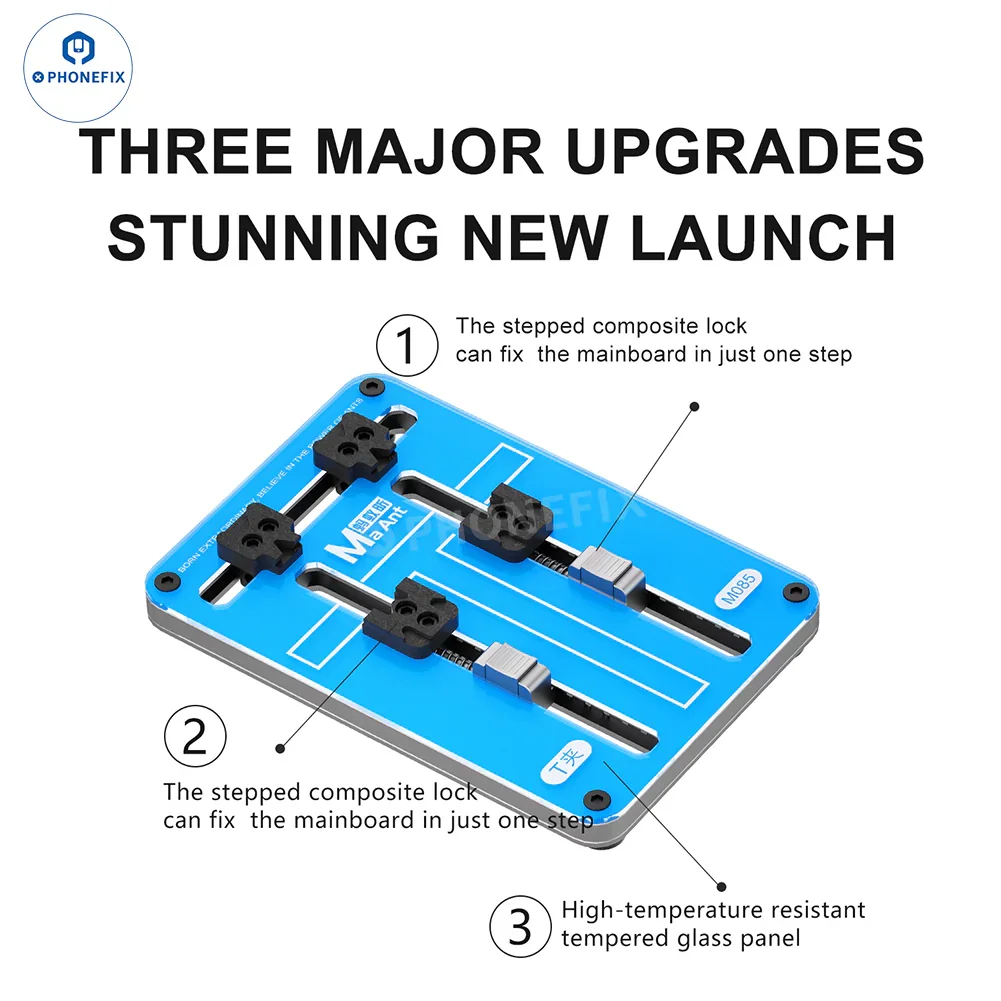 MaAnt FY01 M085 Tempered Insulation Glass Clamp Phone PCB Holder - Image 8