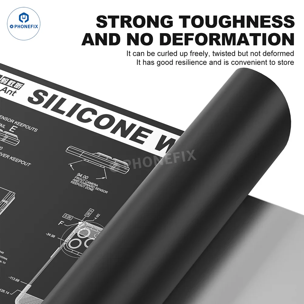 MaAnt G2P G2mini Heat Insulation Silicone Pad for Phone Repair - Image 3