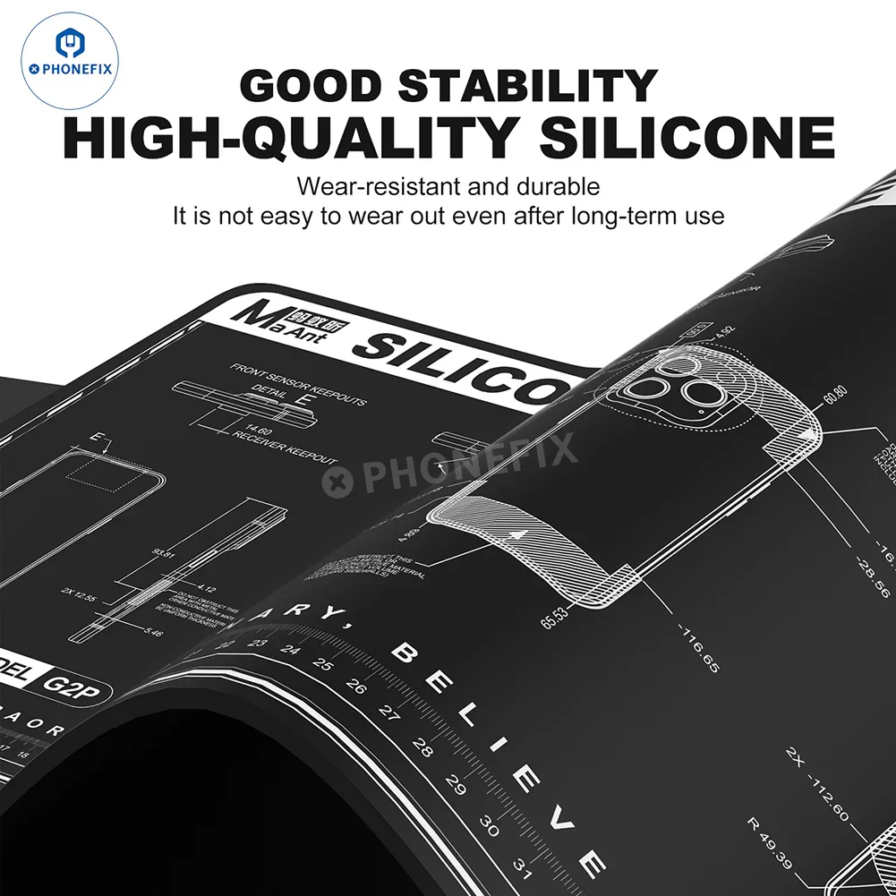 MaAnt G2P G2mini Heat Insulation Silicone Pad for Phone Repair - Image 4