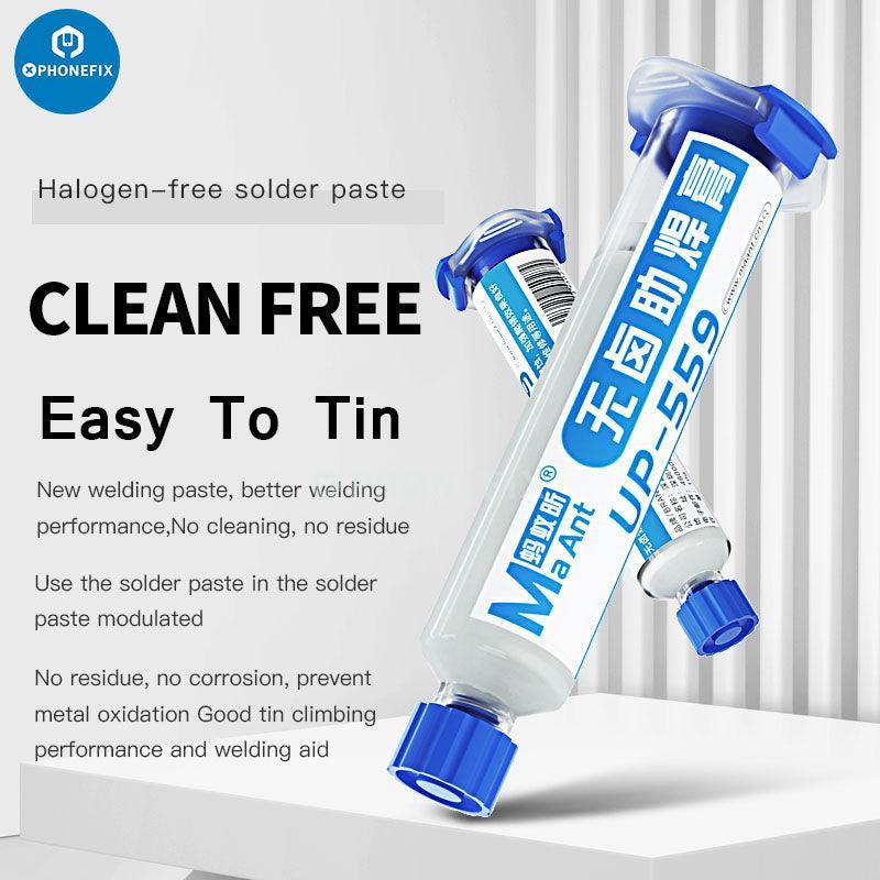 MaAnt Halogen-Free SMT Solder Paste Flux With Alloy Tube Welding Tool - Image 5