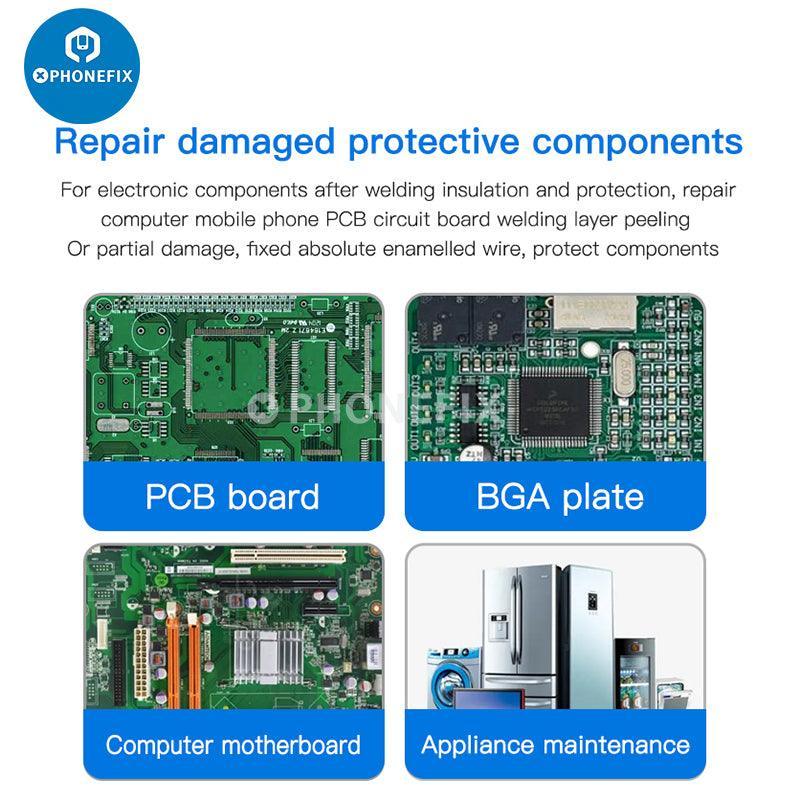 MaAnt Jump Wire UV Quick Dry Oil Motherboard Repair Solder Paste - Image 3
