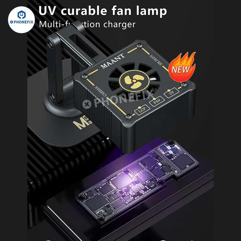 MaAnt M066 Rechargeable Lighting UV Curing Cooling Fan - Image 5
