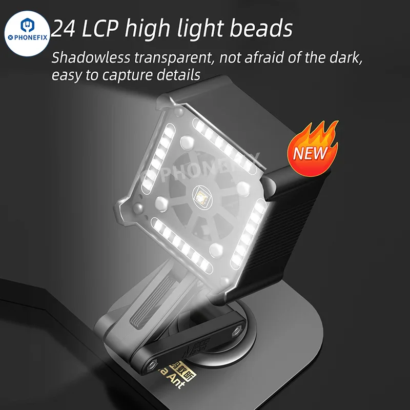 MaAnt M066 Rechargeable Lighting UV Curing Cooling Fan - Image 6