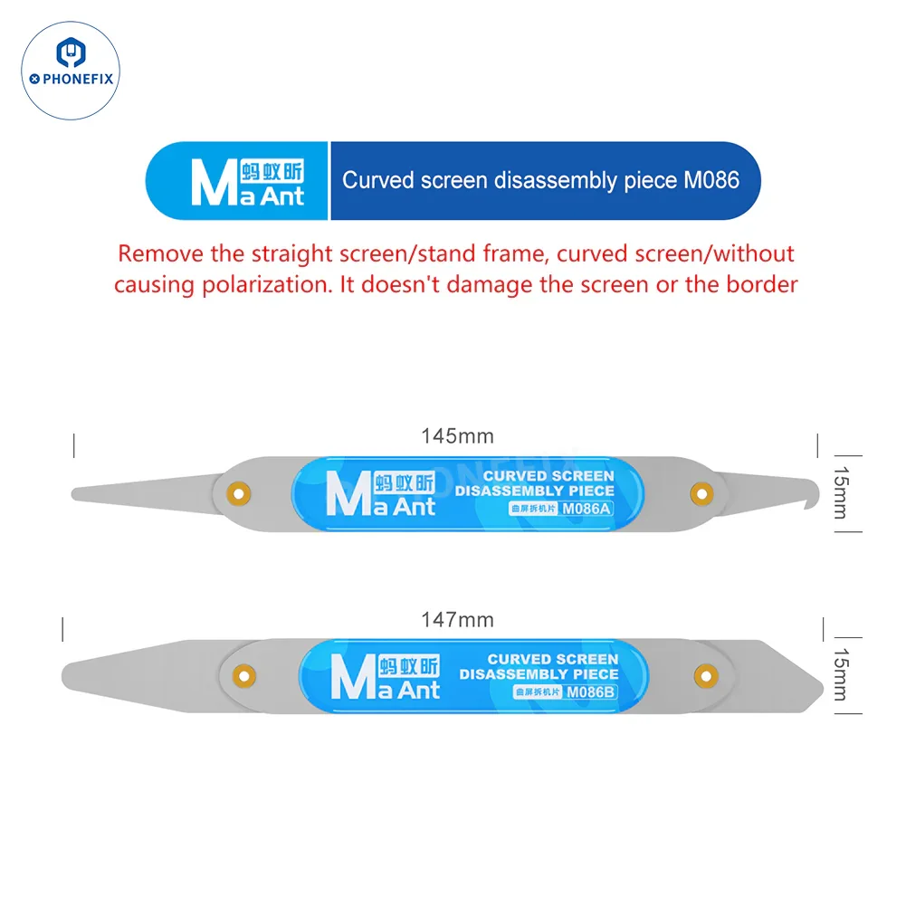 MaAnt M086 Curved Screen Disassembly Blade Mobile LCD Prying Tool - Image 7