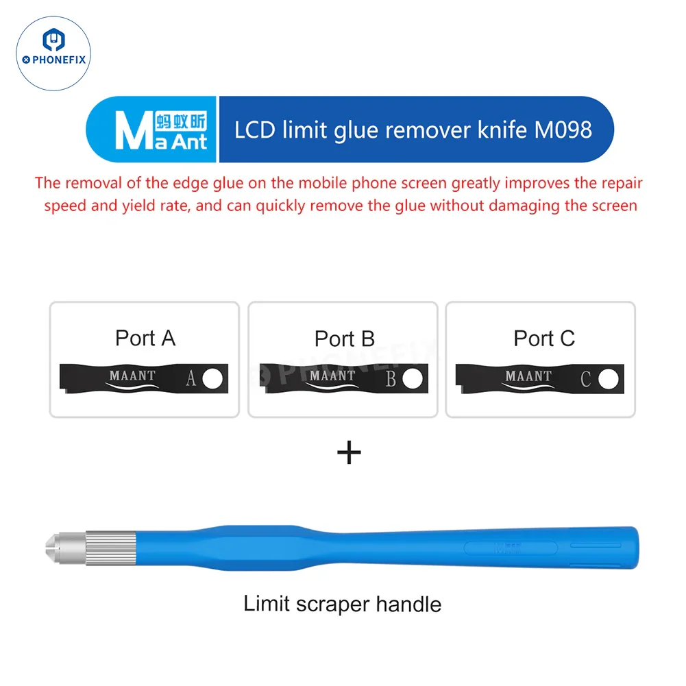 MAANT M098 LCD Limit Glue Removal Knife for Phone Screen Repair - Image 6