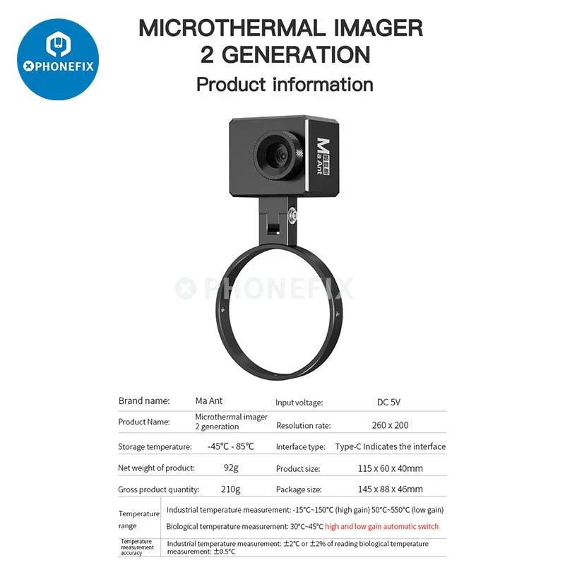 MaAnt Microscope Thermal Imager Motherboard Fault Diagnosis Tool - Image 8