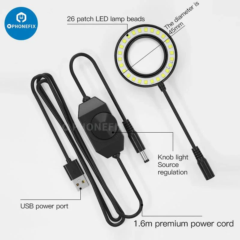 MaAnt MY-035 26 LED Ring Light For Binocular Trinocular Microscope - Image 3