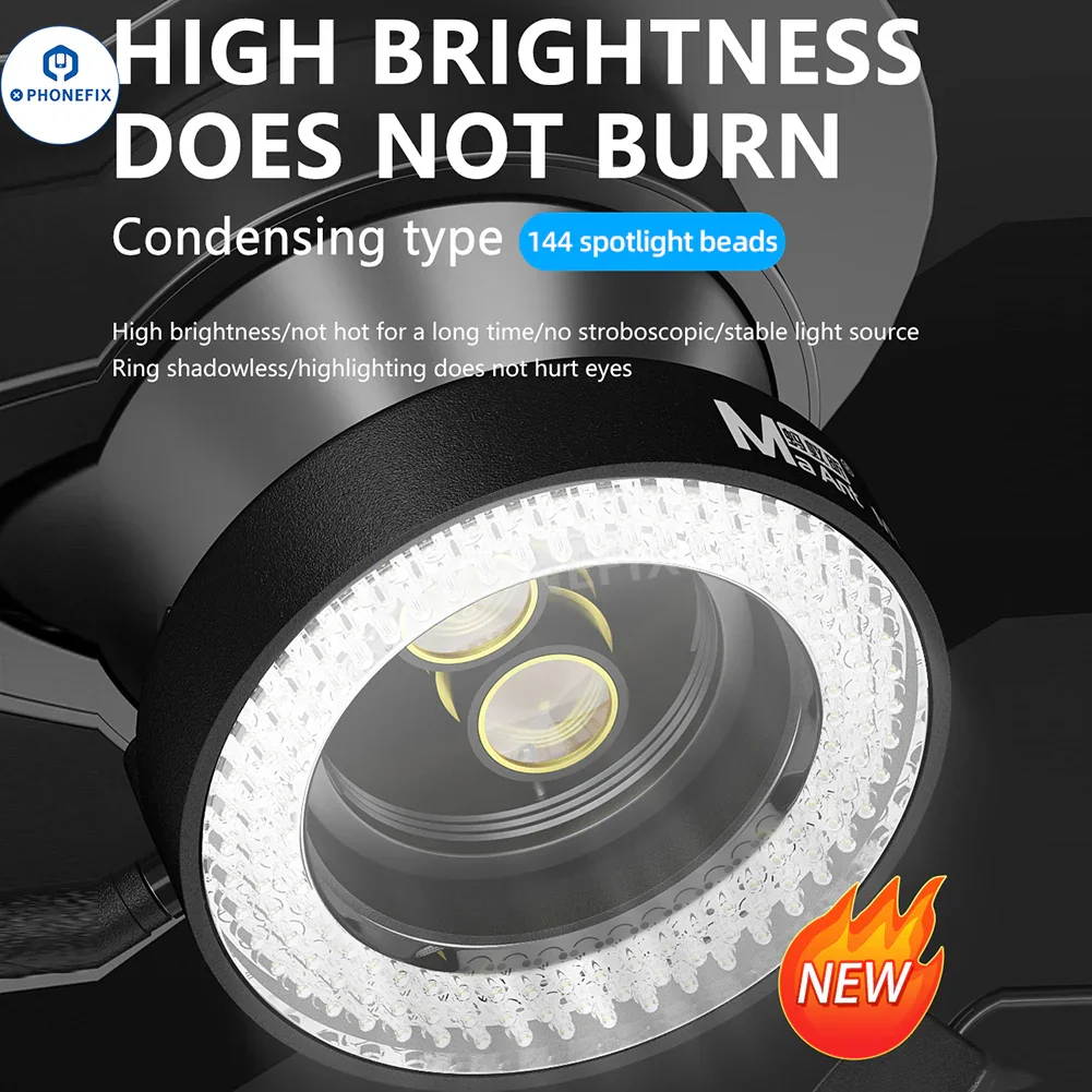 MaAnt MY-036 MY-037 MY-038 72/96/144 LED Microscope Ring Light - Image 10