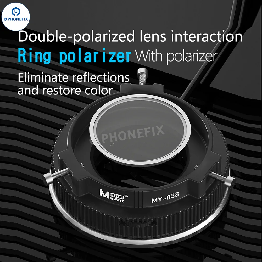 MaAnt MY-036 MY-037 MY-038 72/96/144 LED Microscope Ring Light - Image 12