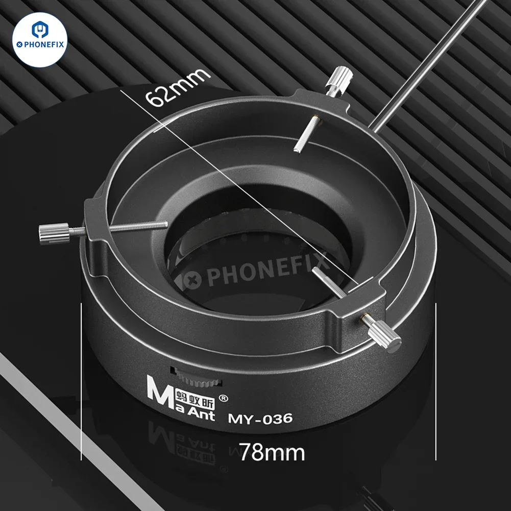 MaAnt MY-036 MY-037 MY-038 72/96/144 LED Microscope Ring Light - Image 6