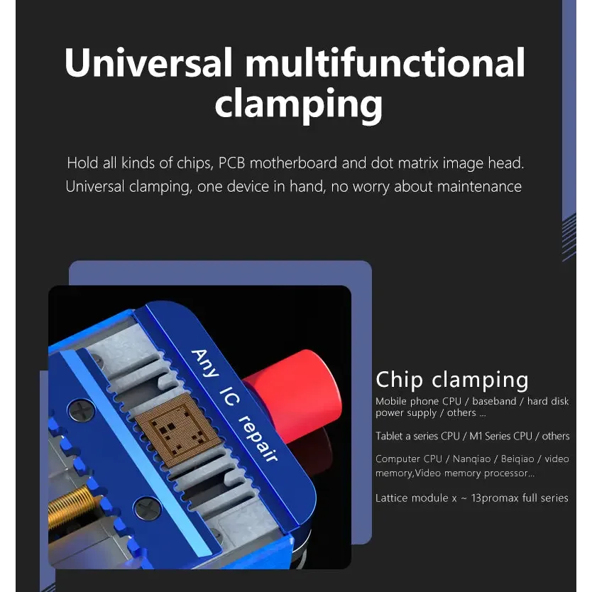 MaAnt Pro 400 Universal Multifunction Biaxial Tiger PCB Holder Fixture - Image 24