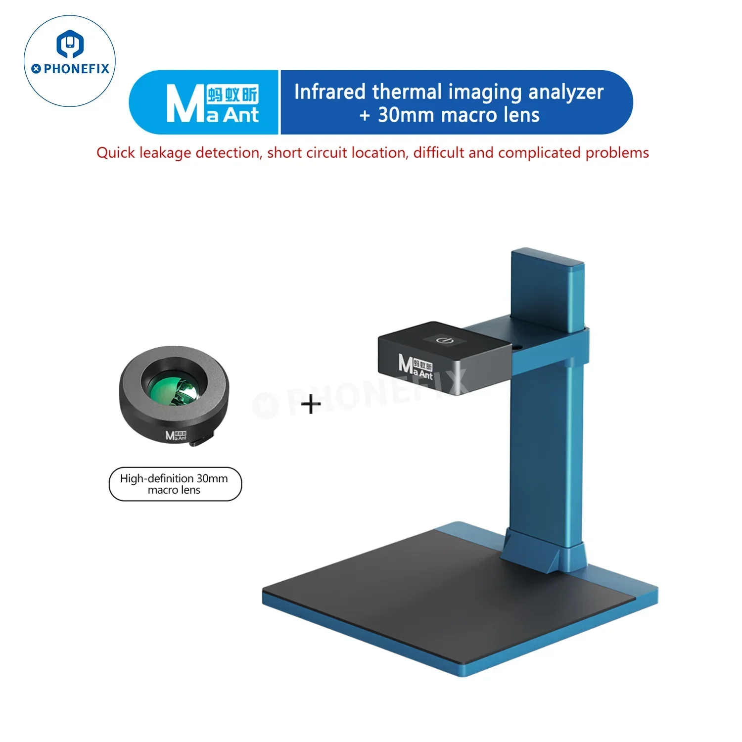MaAnt RC-5 Infrared Thermal Imaging Camera PCB IC Fault Analyzer - Image 9