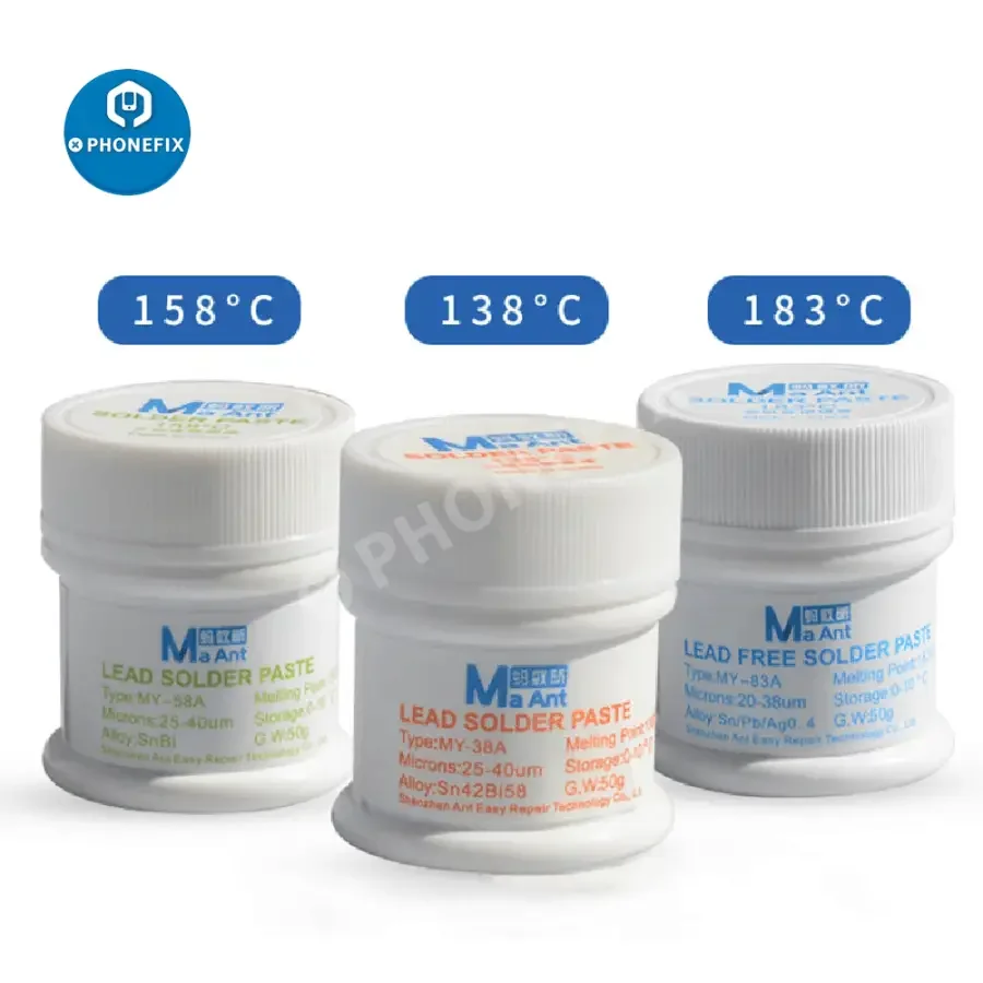 MaAnt Solder Paste 138 158 183 Degrees BGA Soldering Tin Flux - Image 3