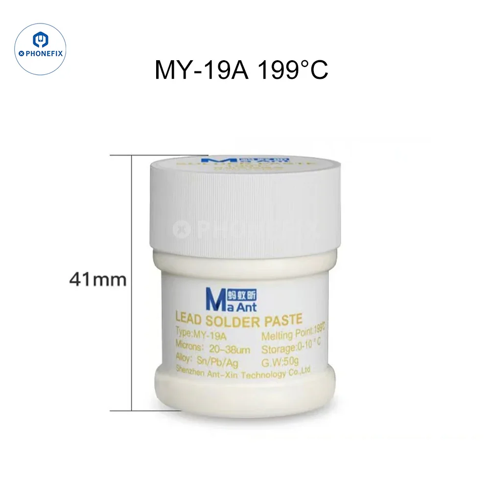 MaAnt Solder Paste 138 158 183 Degrees BGA Soldering Tin Flux - Image 8