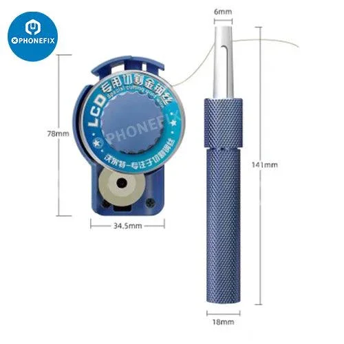 MaAnt Steel Cutting Wire Rod Multi-Functional Auxiliary LCD Repair Tool - Image 2