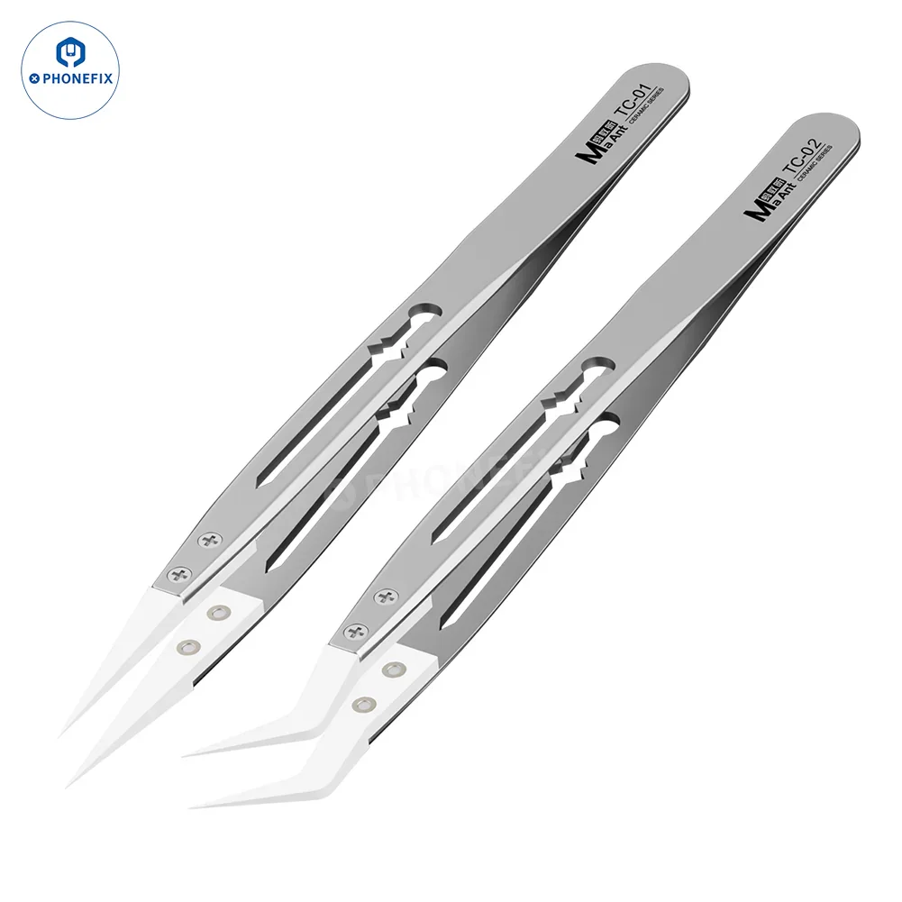 MaAnt TC-01 TC-02 Jumper Wire Ceramic Tweezers for Phone Repair - Image 2