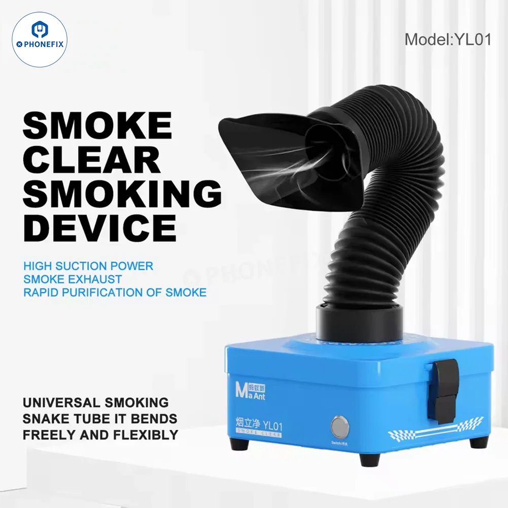 MaAnt YL01 Desktop Smoke Fume Extractor for Phone Soldering Repair - Image 3