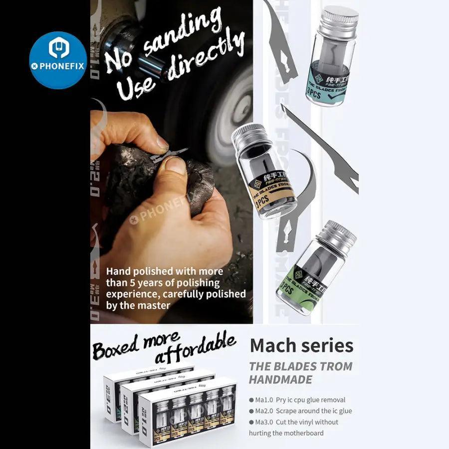 Mach Series Blades From Handmade Glue Remover CPU Fix Tools - Image 4