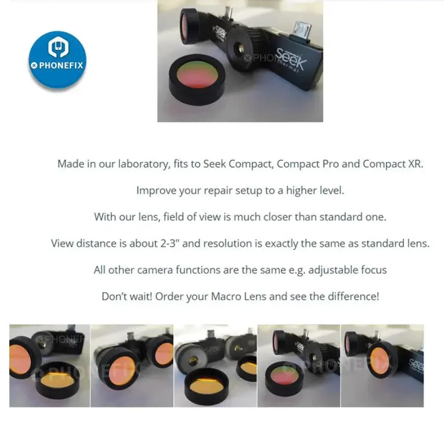 Extend Macro Lens Parts for SEEK Thermal Camera - Image 3
