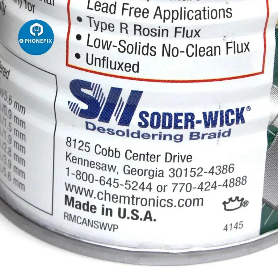 Made in USA SODER-WICK Suction wire 18025/18035/18045/18055 - Image 14