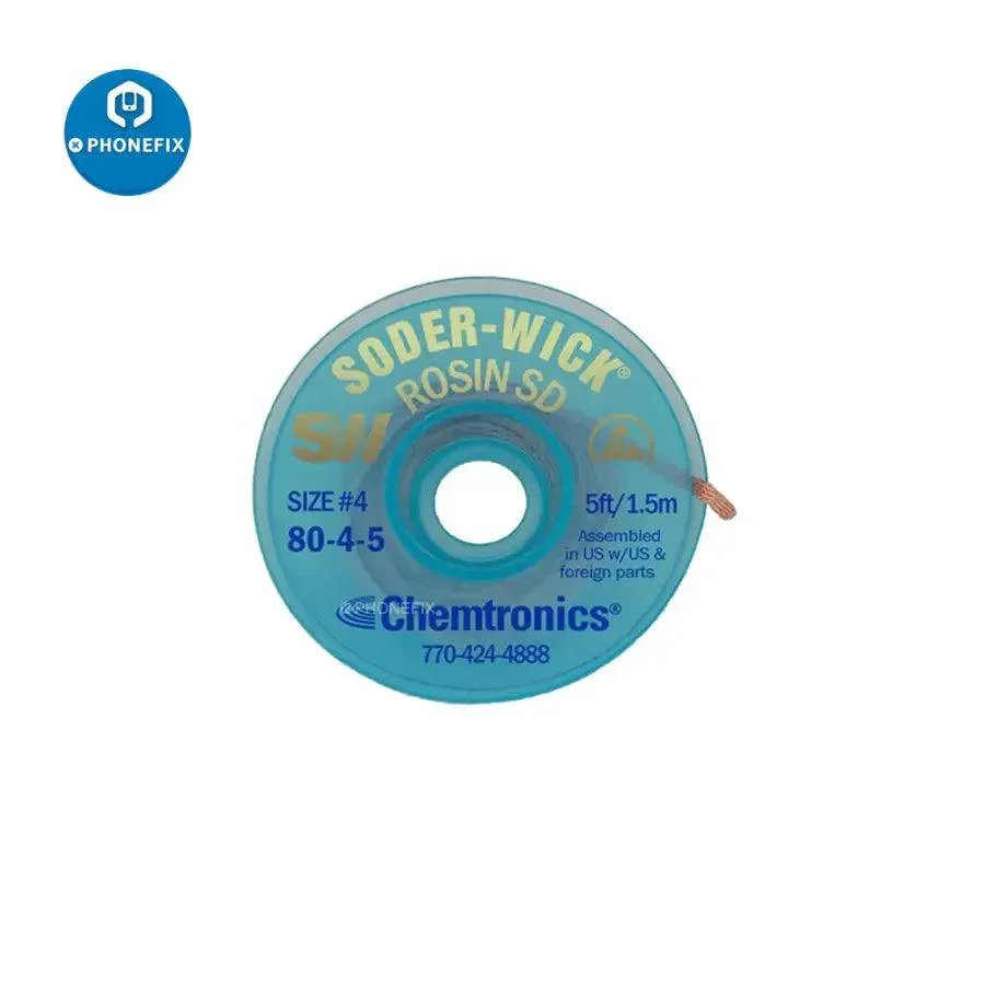 Made in USA SODER-WICK Suction wire 18025/18035/18045/18055 - Image 6